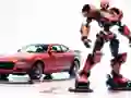 Coloring Book: Robot And Car — безплатна онлайн игра