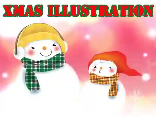 Xmas Illustration — безплатна онлайн игра
