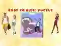 Pose To Hide Puzzle — безплатна онлайн игра