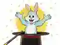 Coloring Book: Magic Rabbit — безплатна онлайн игра