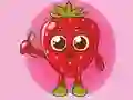 Coloring Book: Delicious Strawberries — безплатна онлайн игра