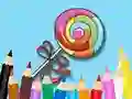 Coloring Book: Lollipop — безплатна онлайн игра