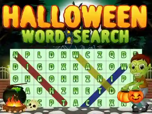 Halloween Words Search — безплатна онлайн игра