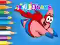 Coloring Book: Super Patrick Star — безплатна онлайн игра