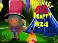 Monkey Go Happy Stage 824 — безплатна онлайн игра
