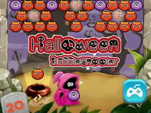 Halloween Bubble Shooter — безплатна онлайн игра