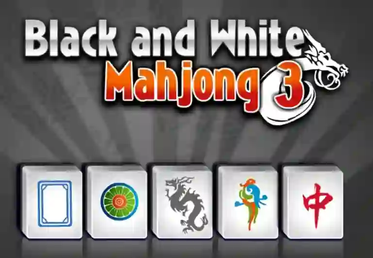 Black and White Mahjong 3 — безплатна онлайн игра