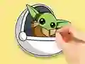 Coloring Book: Master Yoda — безплатна онлайн игра