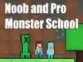 Noob and Pro Monster School — безплатна онлайн игра