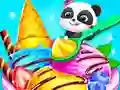 Baby Panda Ice Cream Truck — безплатна онлайн игра