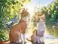 Jigsaw Puzzle: Cats In Pairs — безплатна онлайн игра