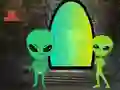 Grandpa Trapped Alien Cave — безплатна онлайн игра