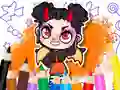 Coloring Book: Avatar World Cute Devil — безплатна онлайн игра