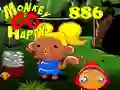 Monkey Go Happy Stage 886 — безплатна онлайн игра
