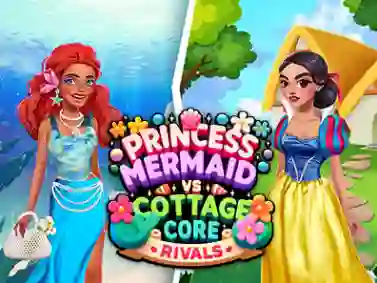Princess Cottage Core vs Mermaid Core Rivals — безплатна онлайн игра
