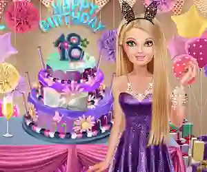 Barbara Birthday Party — безплатна онлайн игра