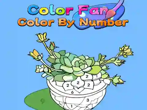 Color Fan: Color By Number — безплатна онлайн игра