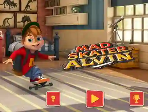 Mad Skater Alvin — безплатна онлайн игра