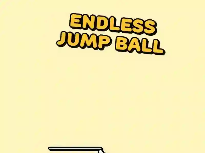 Endless Jump Ball — безплатна онлайн игра