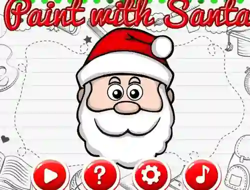 Paint With Santa — безплатна онлайн игра