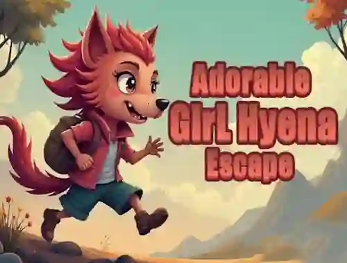 Adorable Girl Hyena Escape — безплатна онлайн игра