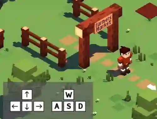 Apple Knight Farmers Market — безплатна онлайн игра