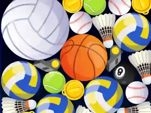 Sport Merge — безплатна онлайн игра