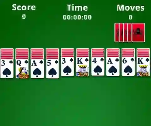 Spider Solitaire — безплатна онлайн игра