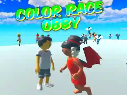 Color Race Obby — безплатна онлайн игра