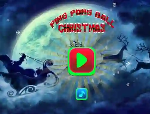 Ping Pong Ball Christmas — безплатна онлайн игра