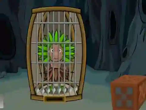 Cave Tribal Girl Rescue — безплатна онлайн игра