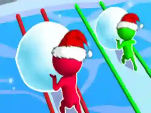 Snow Race: Christmas Runner — безплатна онлайн игра