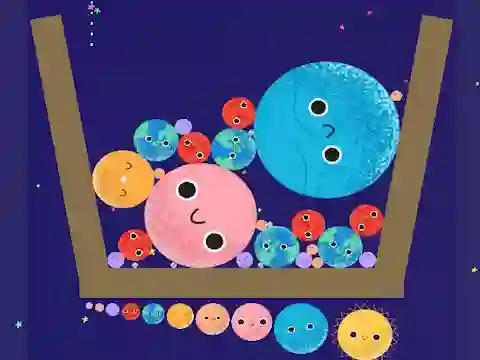 Merge Planets — безплатна онлайн игра