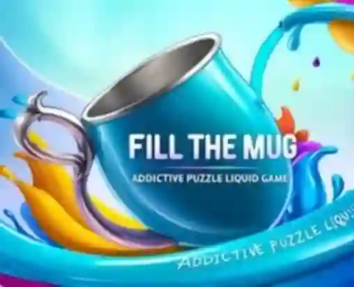 Fill the Mug Addictive Puzzle Liquid Game — безплатна онлайн игра