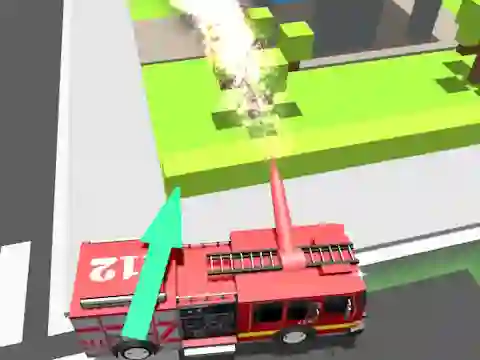 Fire Truck Rescue Driving — безплатна онлайн игра