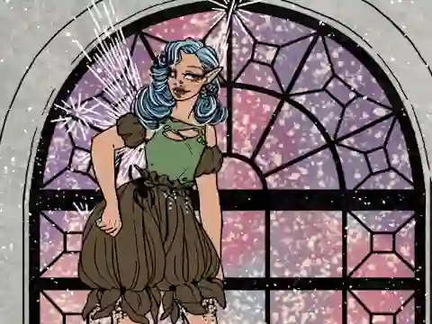 Goth Fairy Holiday Edition — безплатна онлайн игра