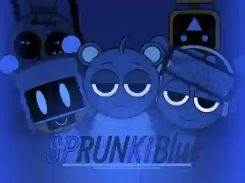 Sprunki Blue Mod — безплатна онлайн игра