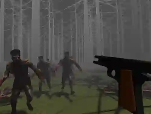 Zombies in a Forest — безплатна онлайн игра
