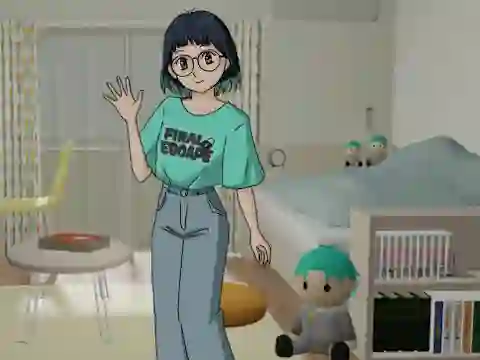 Escape from Oshikatsu Onna's Room — безплатна онлайн игра