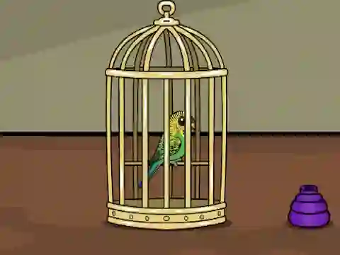 Green Budgie Escape — безплатна онлайн игра