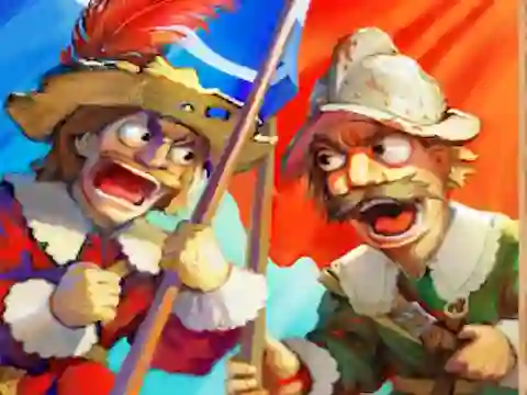 Musketeers Gunpowder vs Steel — безплатна онлайн игра