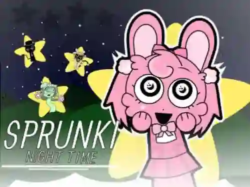 Sprunki Night Time 2 — безплатна онлайн игра