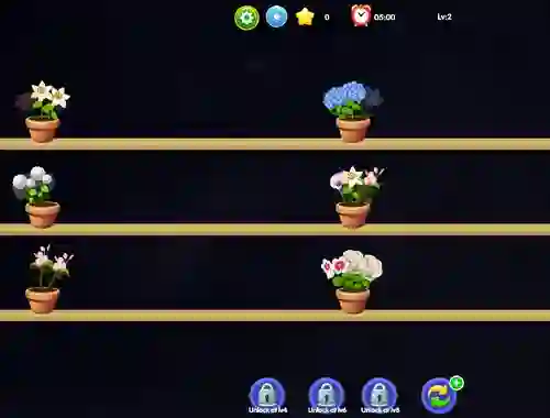 Flower Matching — безплатна онлайн игра