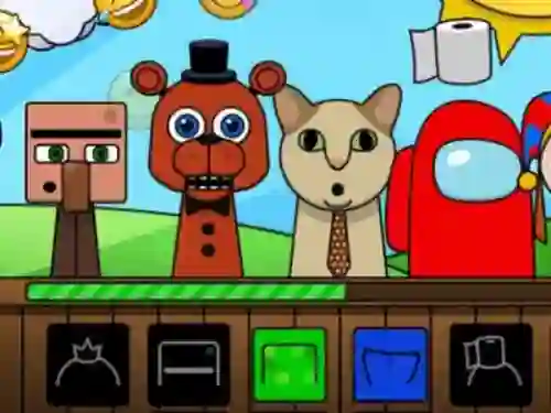 Sprunki: Monsters — безплатна онлайн игра