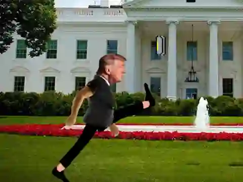 Trump Wobble Walk Challenge — безплатна онлайн игра