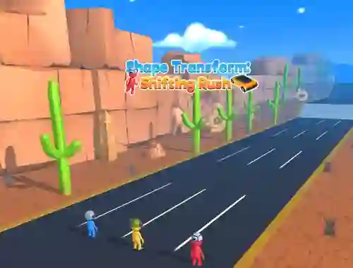 Shape Transform: Shifting Rush — безплатна онлайн игра