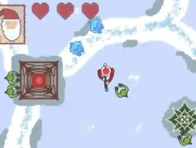Zombie Apocalypse on Christmas — безплатна онлайн игра