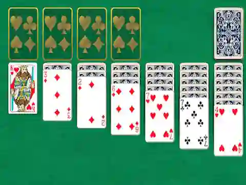 Klondike Classic Solitaire — безплатна онлайн игра