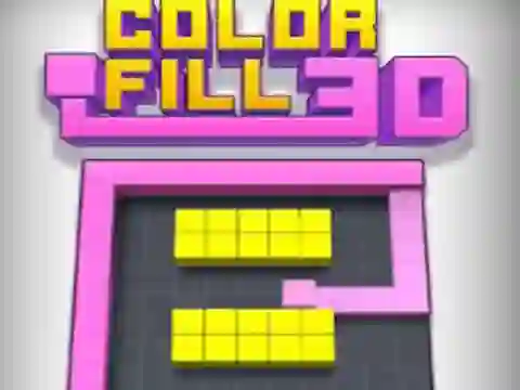 Color Fill 3D — безплатна онлайн игра