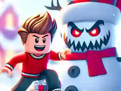 Jigsaw Puzzle: Roblox Snowball Battle — безплатна онлайн игра